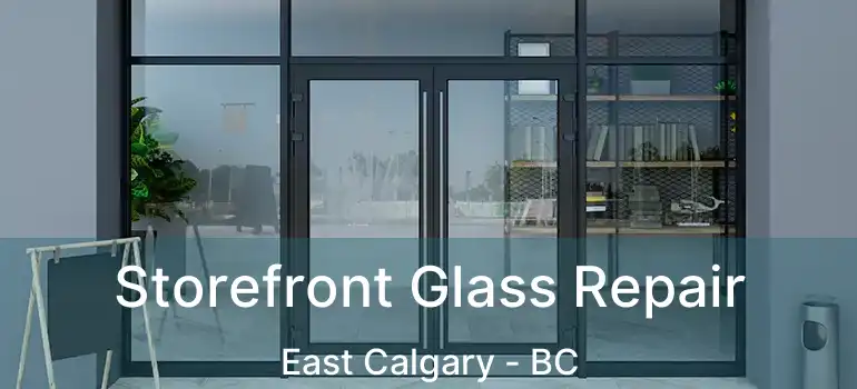  Storefront Glass Repair East Calgary - BC