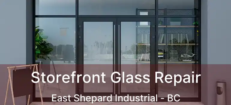  Storefront Glass Repair East Shepard Industrial - BC