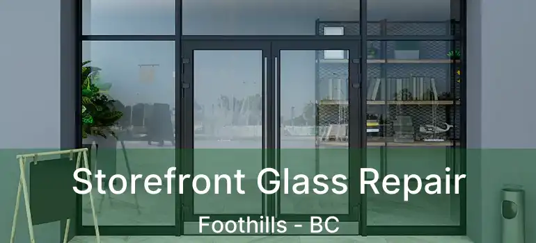  Storefront Glass Repair Foothills - BC