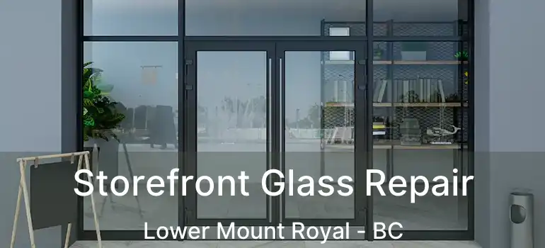  Storefront Glass Repair Lower Mount Royal - BC