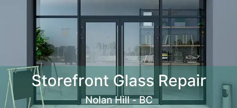  Storefront Glass Repair Nolan Hill - BC
