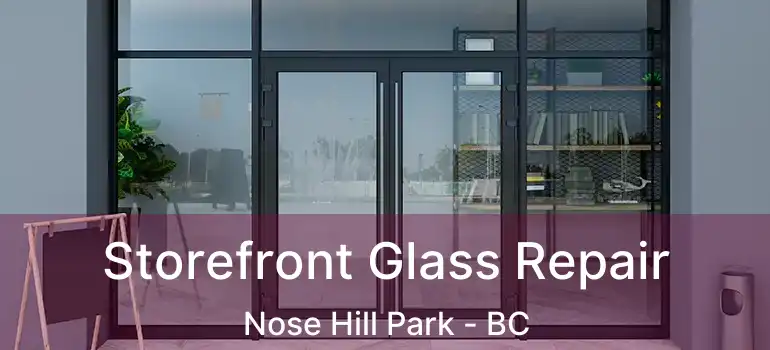  Storefront Glass Repair Nose Hill Park - BC