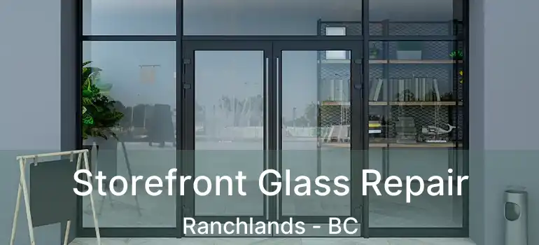  Storefront Glass Repair Ranchlands - BC
