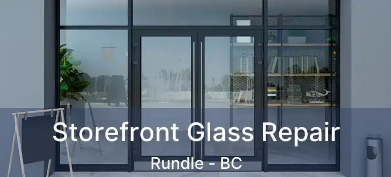 Storefront Glass Repair Rundle - BC