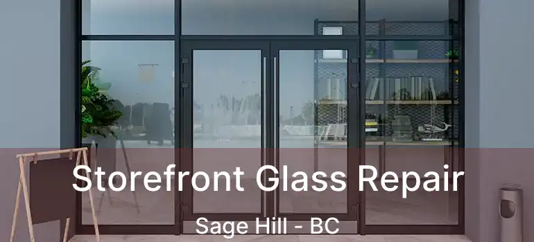 Storefront Glass Repair Sage Hill - BC