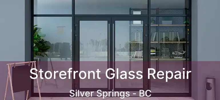  Storefront Glass Repair Silver Springs - BC