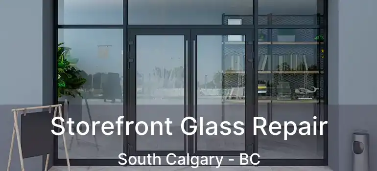  Storefront Glass Repair South Calgary - BC