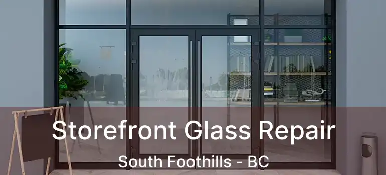  Storefront Glass Repair South Foothills - BC