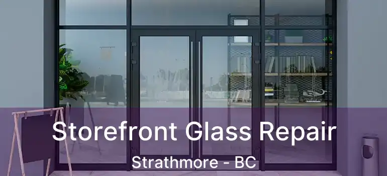  Storefront Glass Repair Strathmore - BC