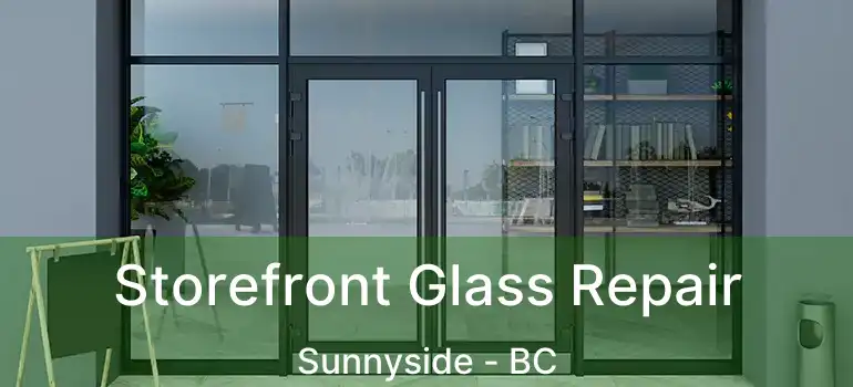  Storefront Glass Repair Sunnyside - BC