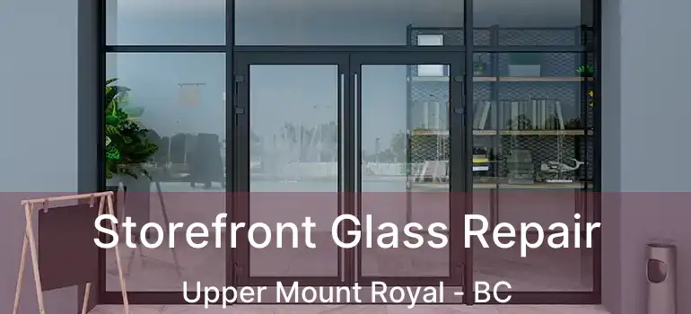  Storefront Glass Repair Upper Mount Royal - BC