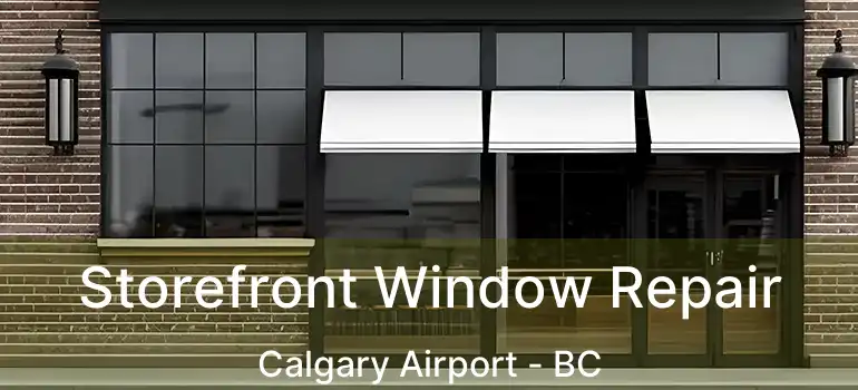  Storefront Window Repair Calgary Airport - BC