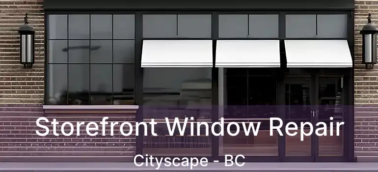  Storefront Window Repair Cityscape - BC