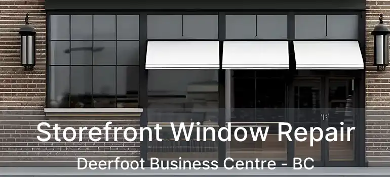  Storefront Window Repair Deerfoot Business Centre - BC