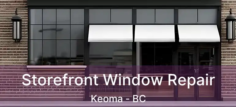 Storefront Window Repair Keoma - BC
