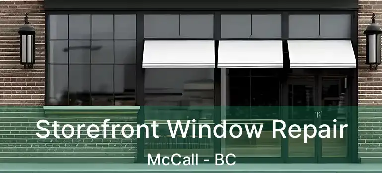  Storefront Window Repair McCall - BC