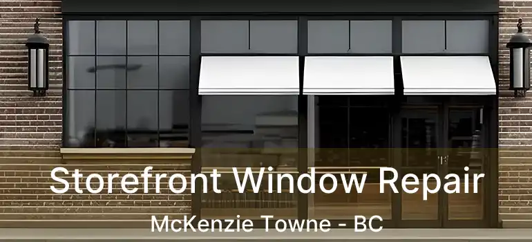  Storefront Window Repair McKenzie Towne - BC