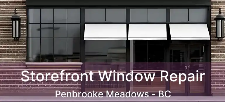  Storefront Window Repair Penbrooke Meadows - BC