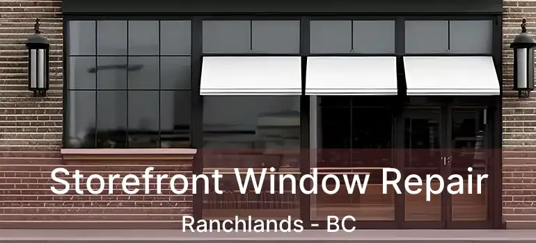  Storefront Window Repair Ranchlands - BC