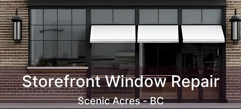  Storefront Window Repair Scenic Acres - BC