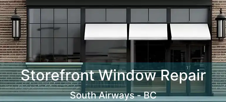  Storefront Window Repair South Airways - BC