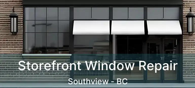  Storefront Window Repair Southview - BC