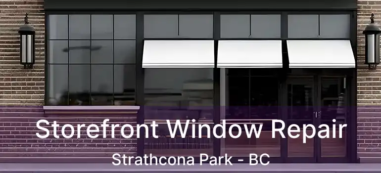  Storefront Window Repair Strathcona Park - BC