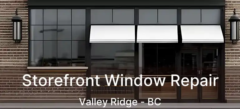  Storefront Window Repair Valley Ridge - BC