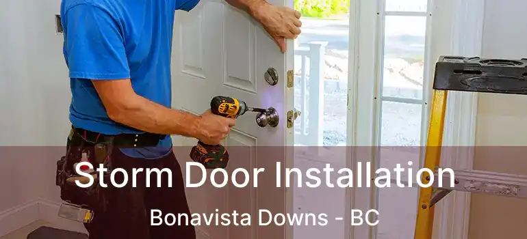  Storm Door Installation Bonavista Downs - BC