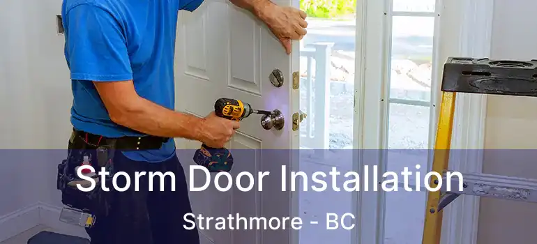  Storm Door Installation Strathmore - BC