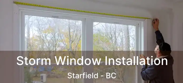  Storm Window Installation Starfield - BC