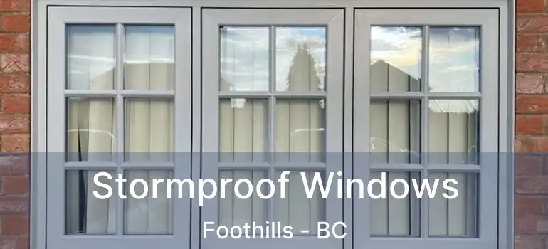  Stormproof Windows Foothills - BC
