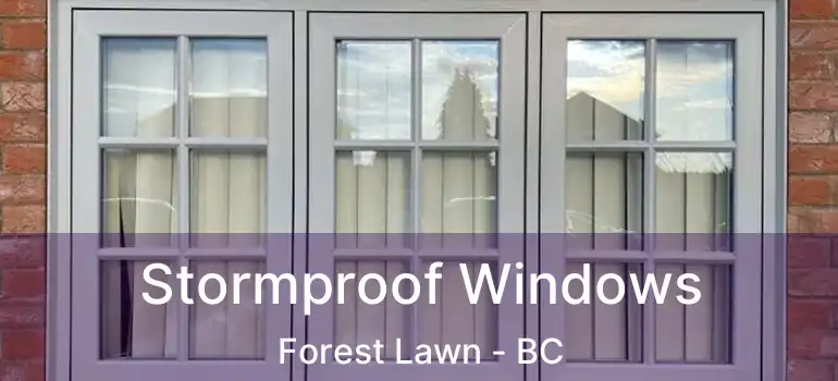  Stormproof Windows Forest Lawn - BC