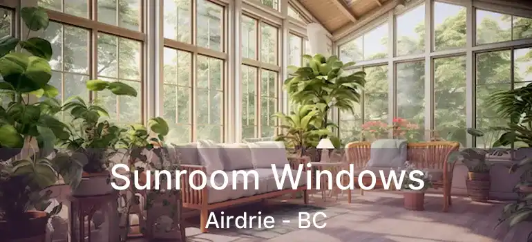  Sunroom Windows Airdrie - BC