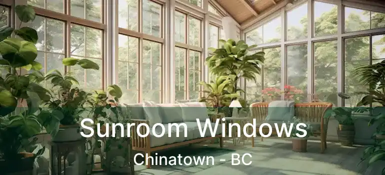  Sunroom Windows Chinatown - BC