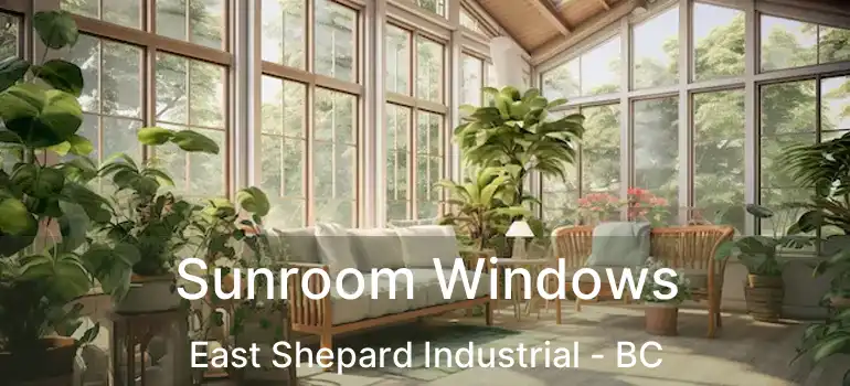  Sunroom Windows East Shepard Industrial - BC