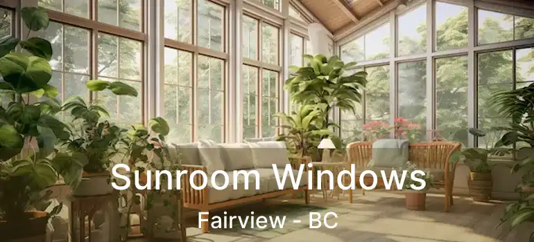  Sunroom Windows Fairview - BC