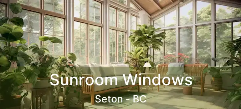  Sunroom Windows Seton - BC