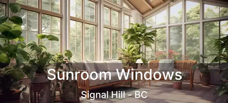  Sunroom Windows Signal Hill - BC
