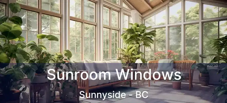  Sunroom Windows Sunnyside - BC