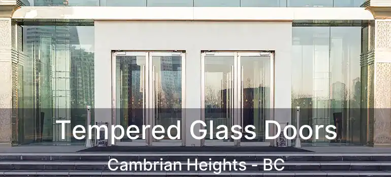  Tempered Glass Doors Cambrian Heights - BC