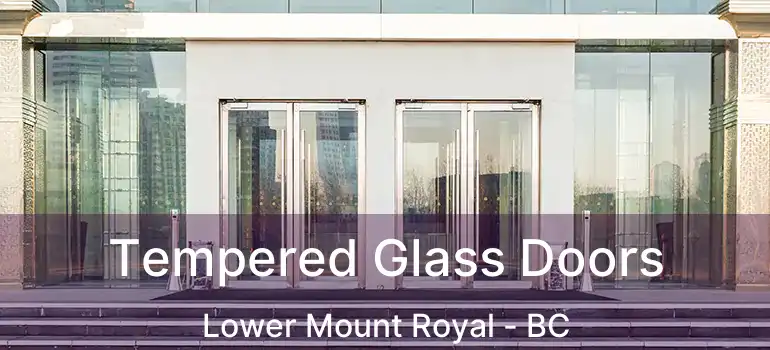  Tempered Glass Doors Lower Mount Royal - BC