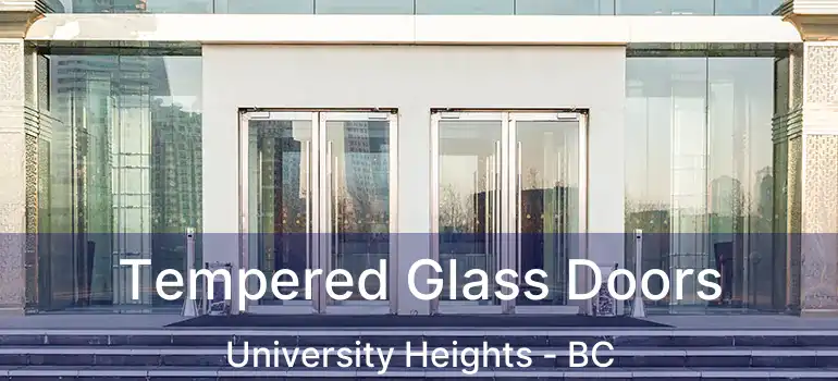  Tempered Glass Doors University Heights - BC