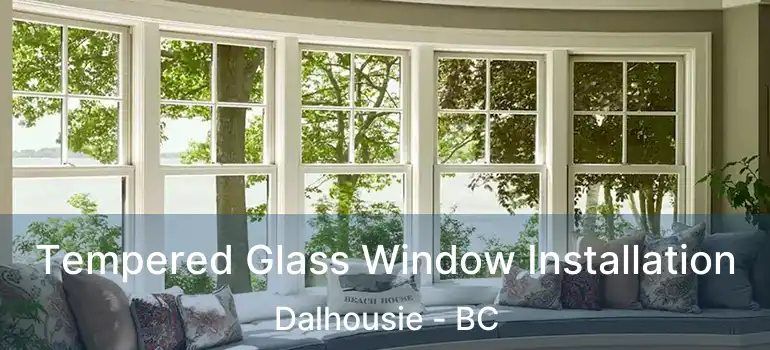  Tempered Glass Window Installation Dalhousie - BC