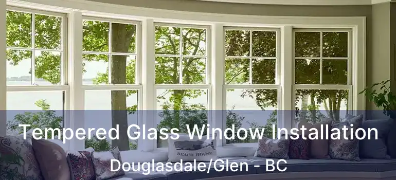  Tempered Glass Window Installation Douglasdale/Glen - BC