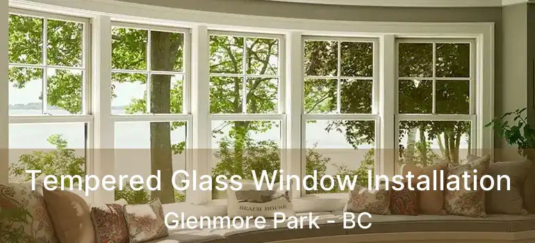  Tempered Glass Window Installation Glenmore Park - BC