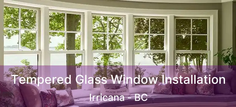  Tempered Glass Window Installation Irricana - BC