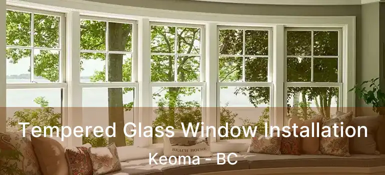  Tempered Glass Window Installation Keoma - BC