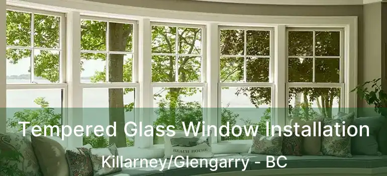  Tempered Glass Window Installation Killarney/Glengarry - BC
