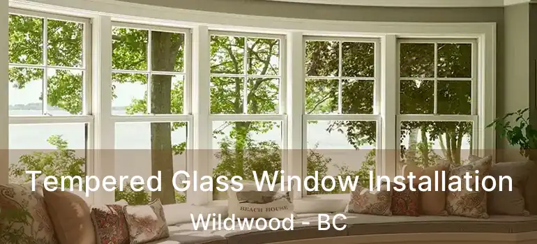  Tempered Glass Window Installation Wildwood - BC